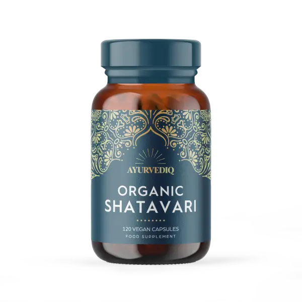 pot met capsules biologische shatavari
